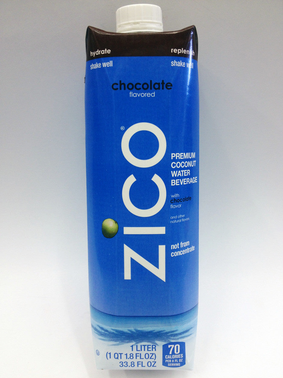 Zico Chocolate Coconut Water 1 Liter | Soda Pop Shop