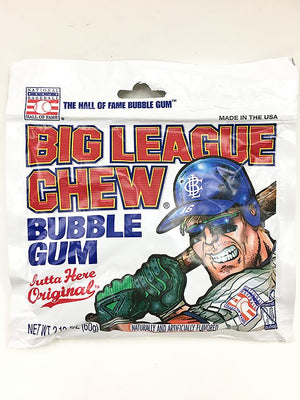 Big League Chew Outta Here ORIGINAL Bubble Gum