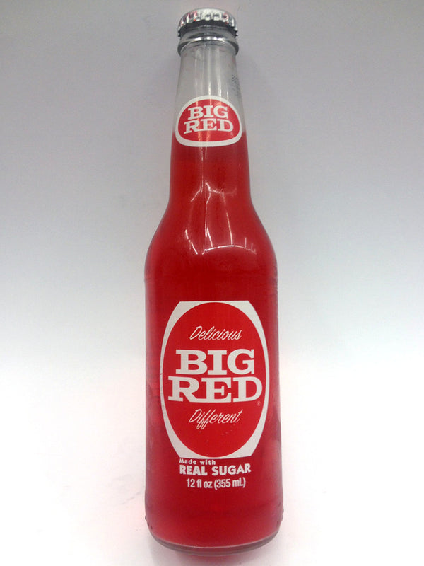Big Red "Deliciously Different" Texas Cream Soda Soda Pop Shop