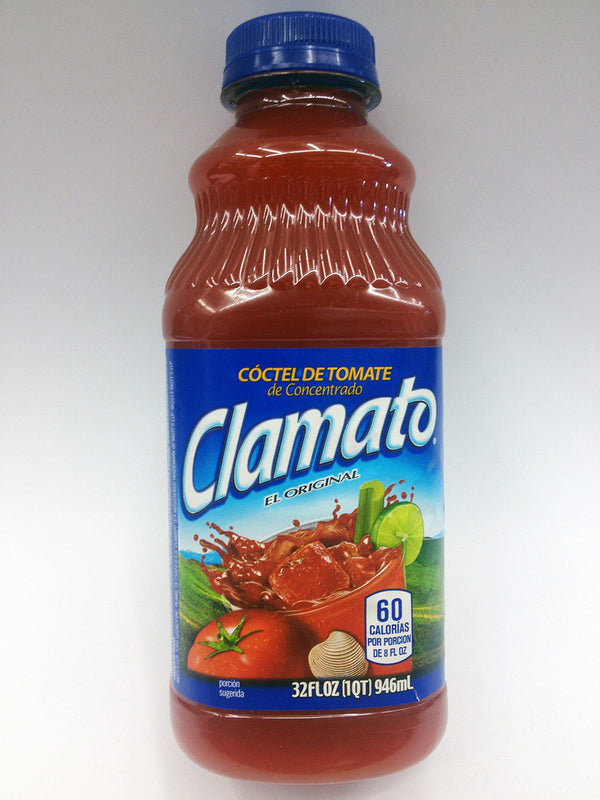 Clamato Tomato Cocktail Original 32oz | Soda Pop Shop