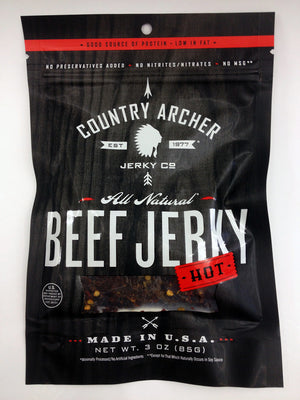 Country Archer Hot Beef Jerky