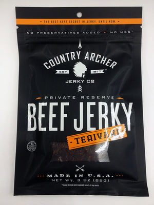Country Archer Teriyaki Beef Jerky (OLD IMAGE)
