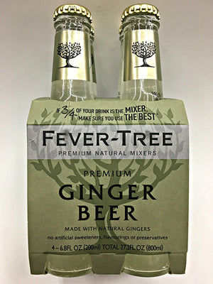 Fever Tree Ginger Beer 4 Pack