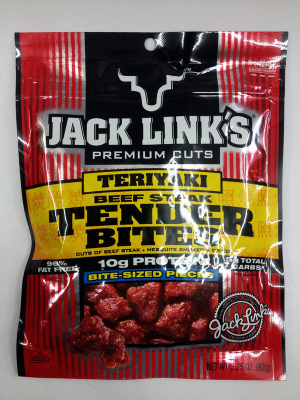 Jack Link's Teriyaki Beef Steak Tender Bites | Soda Pop Shop Jack Link's Teriyaki Beef Steak Tender Bites | Soda Pop Shop
