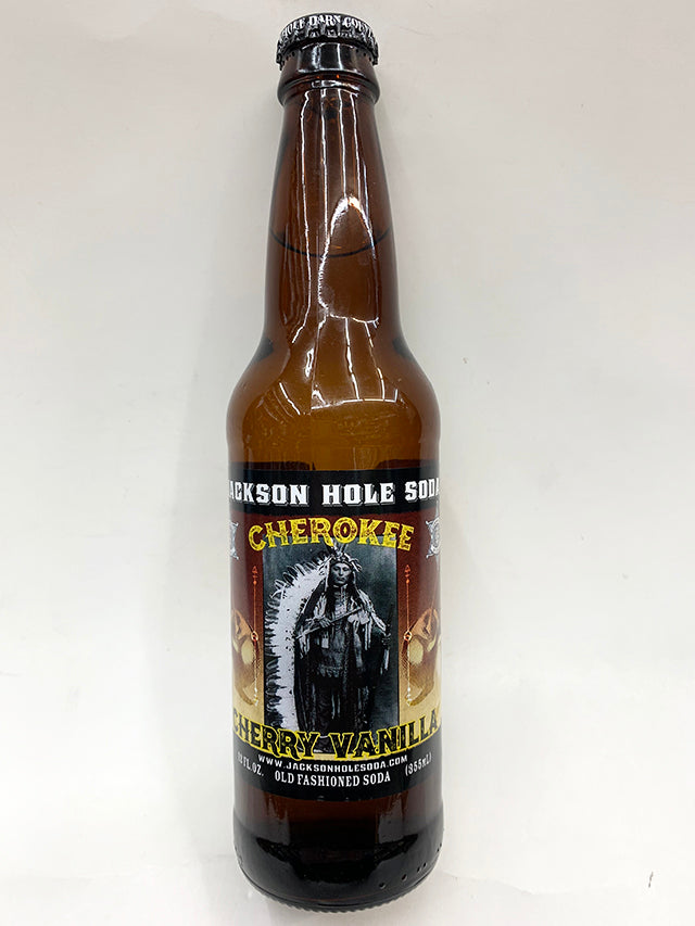 Jackson Hole Cherokee Cherry Vanilla Soda