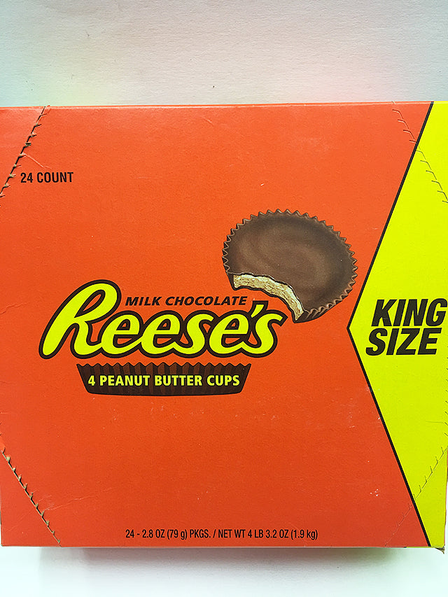 Reese's Peanut Butter Cups 24 Count / King Size