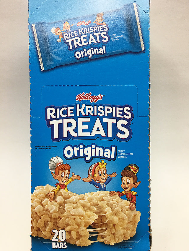 Kellogg's Rice Krispies Treats Original 20 Bars / Regular Size
