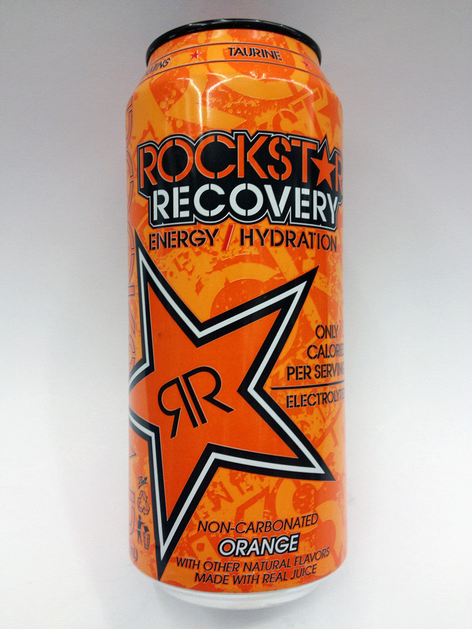 Rockstar Recovery Orange 16oz