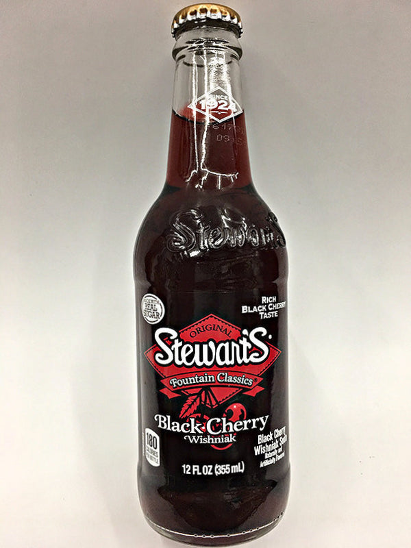 Stewart's Fountain Classics Black Cherry | Soda Pop Shop