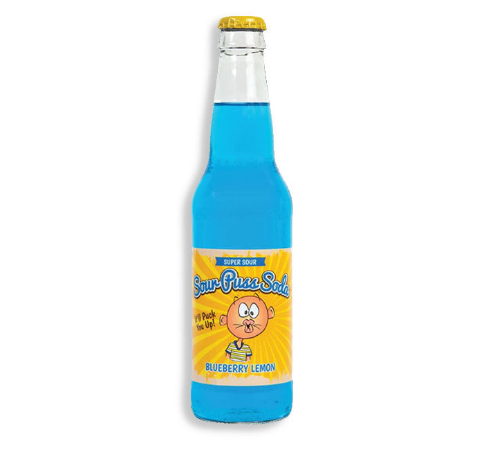 Avery's Sour Puss Blueberry Lemon Soda