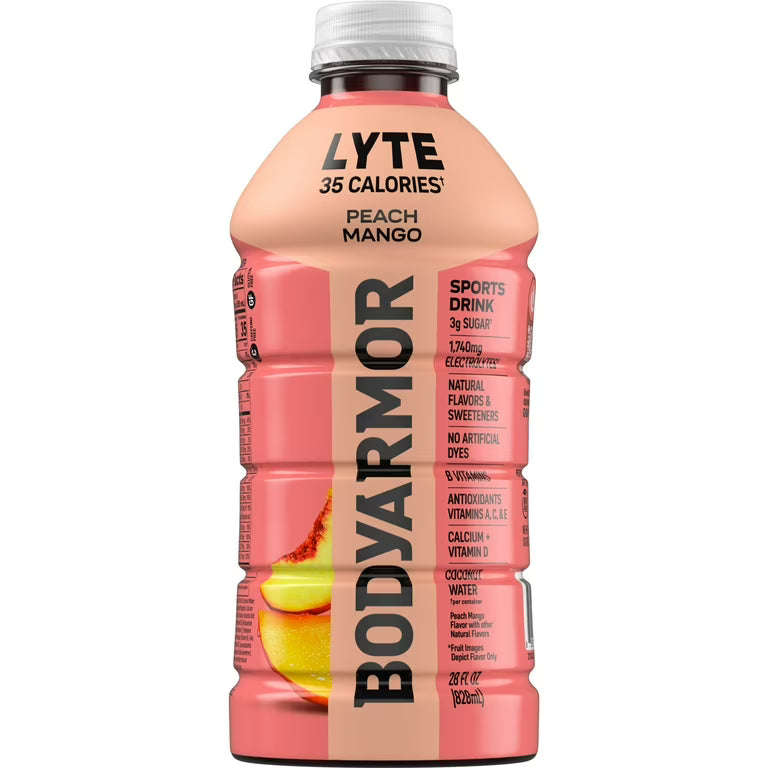 BODYARMOR Lyte Peach Mango Sports