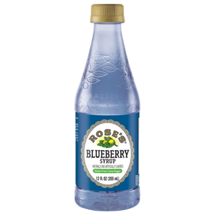 Rose's Blueberry Simple Syrup 12oz Plastic