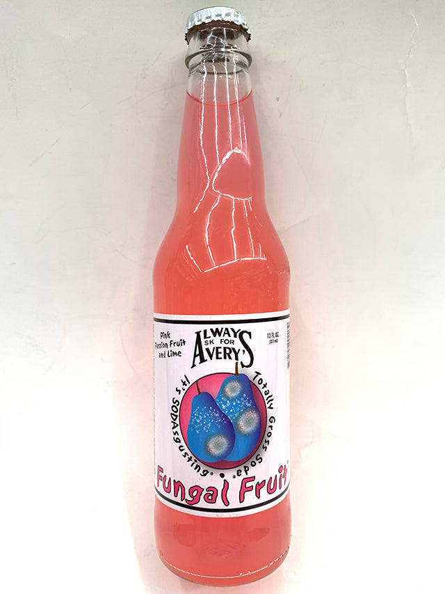 Avery's Fungal Fruit Soda Pink Passion Fruit & Lime
