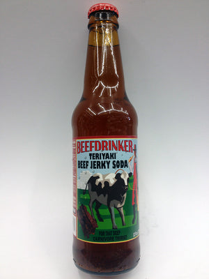 Beefdrinker Teriyaki Beef Jerky Soda