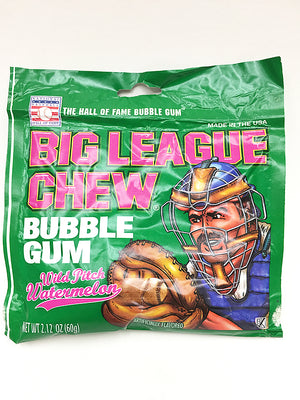 Big League Chew Wild Pitch Watermelon Bubble Gum