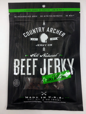 Country Archer Sweet Jalapeno Jerky (OLD IMAGE)