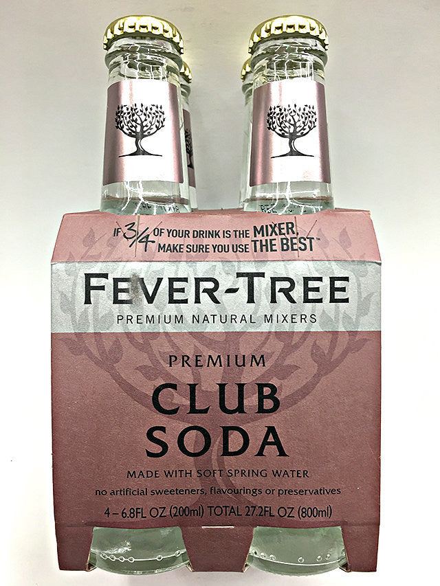 Fever-Tree Premium Club Soda 4 Pack