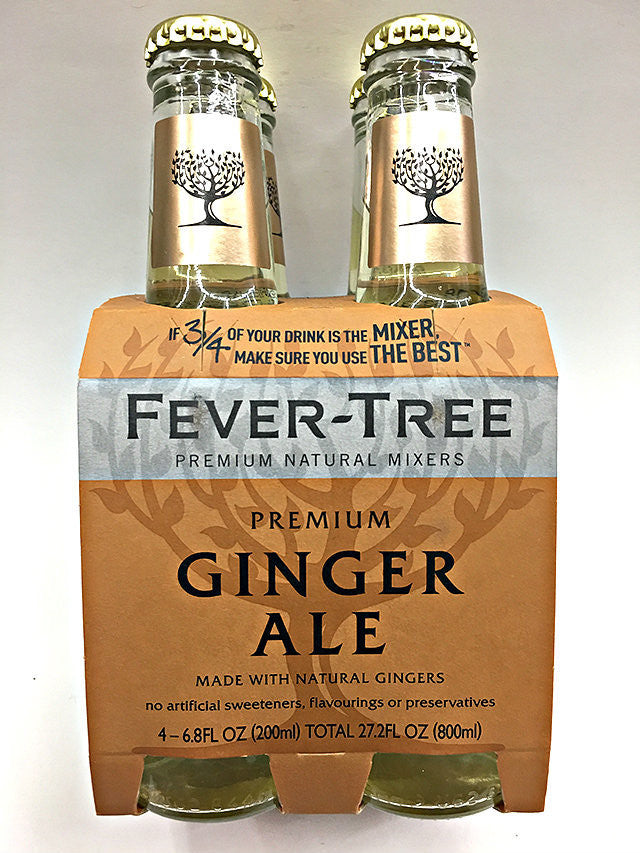 Fever Tree Ginger Ale 4 Pack