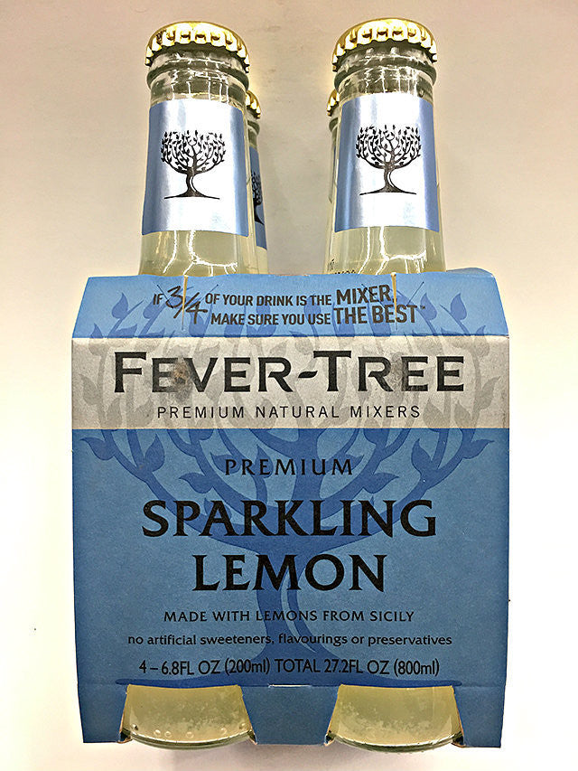 Fever-Tree Sparkling Lemon 4 Pack