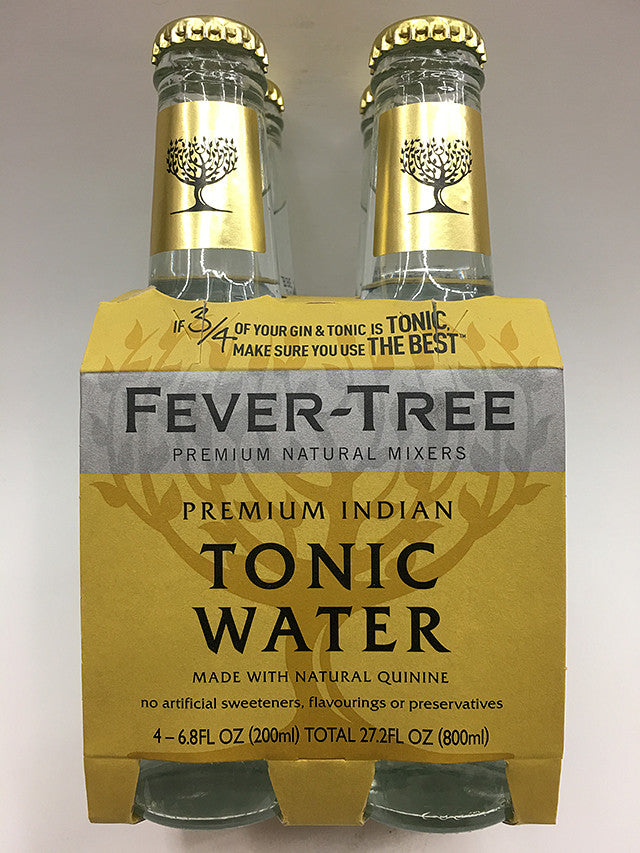 Fever Tree Premium Indian Tonic Water 4 Pack