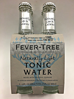 Fever Tree Naturally Light Tonic Water 4 Pack