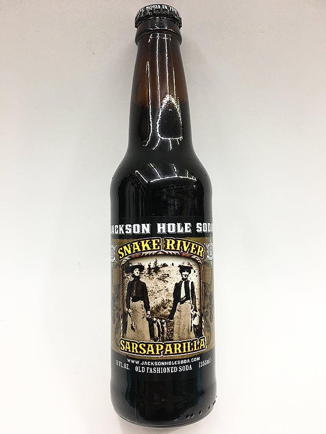 Jackson Hole Snake River Sarsaparilla Soda