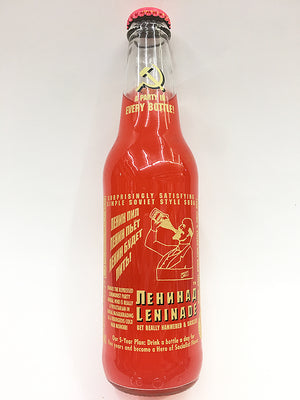 Leninade Soviet Style Lemonade Back Of Bottle