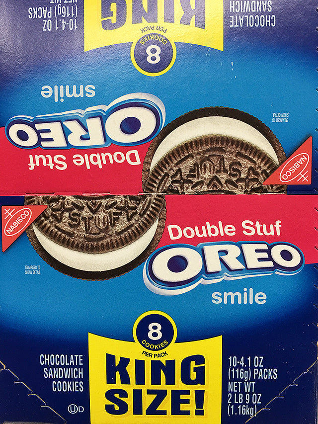 Oreo Double Stuf King Size Cookies 8 Pack King Size