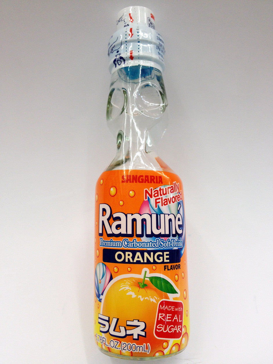 Ramuné Orange Sangaria Japanese Soda