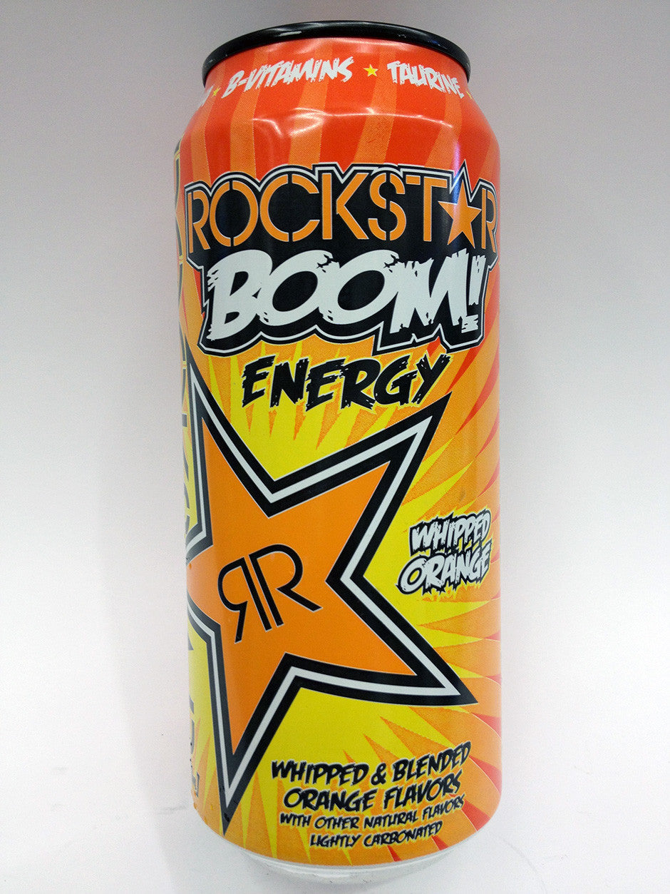 Rockstar Boom Whipped Orange