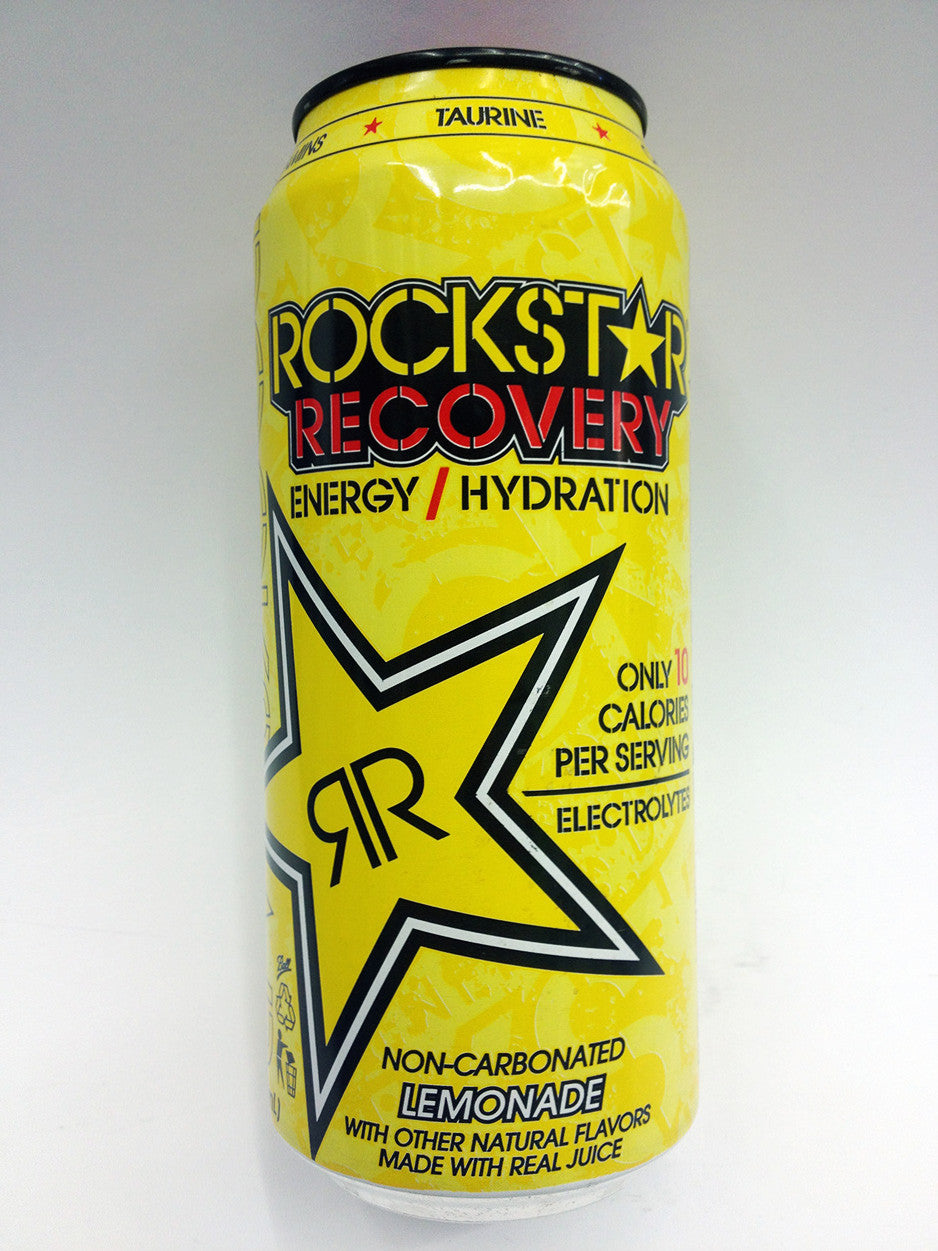 Rockstar Recovery Lemonade Energy Drink