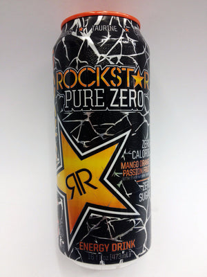 Rockstar Pure Zero Mango Orange Passion Fruit