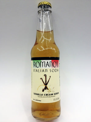Romano's Vanilla Cream Soda