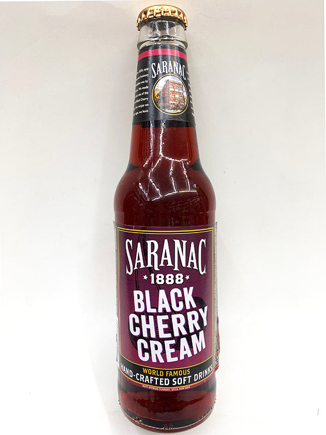 Saranac Black Cherry Cream Soda