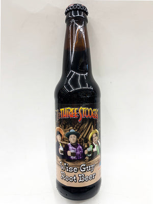 Three Stooges Root Beer Soda